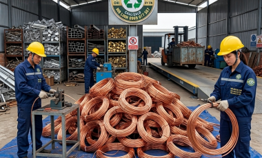 Thu mua đồng phế liệu giá cao ở cần thơ