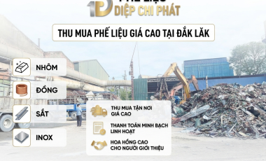 Thu mua phế liệu giá cao tại Đắk Lắk 