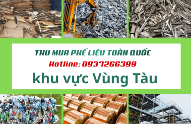 Thu mua phế liệu khu vực Vũng Tàu