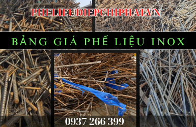 Giá phế liệu inox – Cập nhật mới nhất theo từng loại