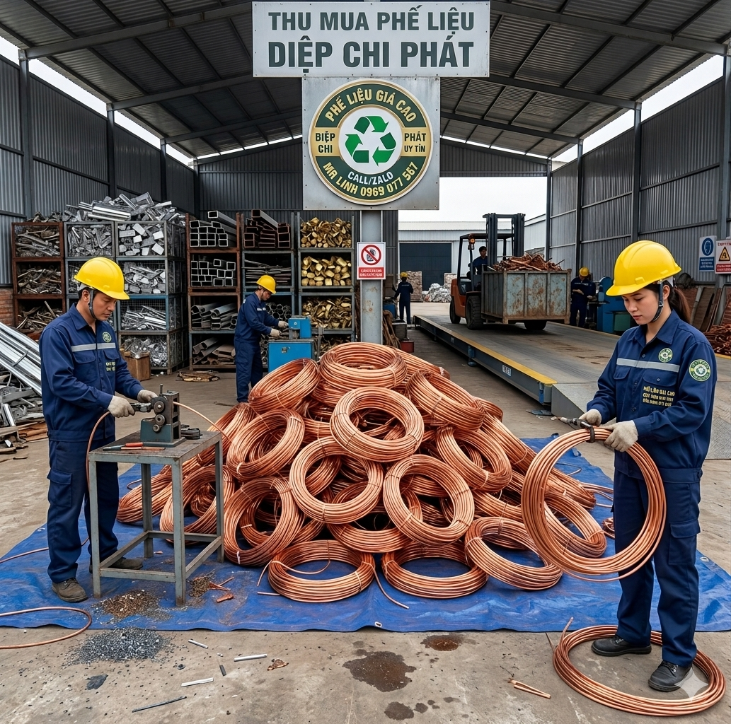 Bán đồng phế liệu ở đâu giá cao uy tín