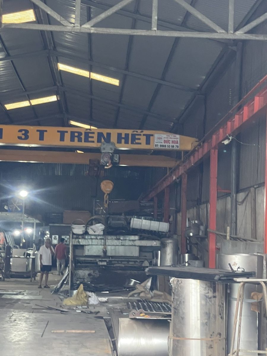 Thu mua máy móc nhà xưởng tại Khu Công Nghiệp Hải Sơn Long An