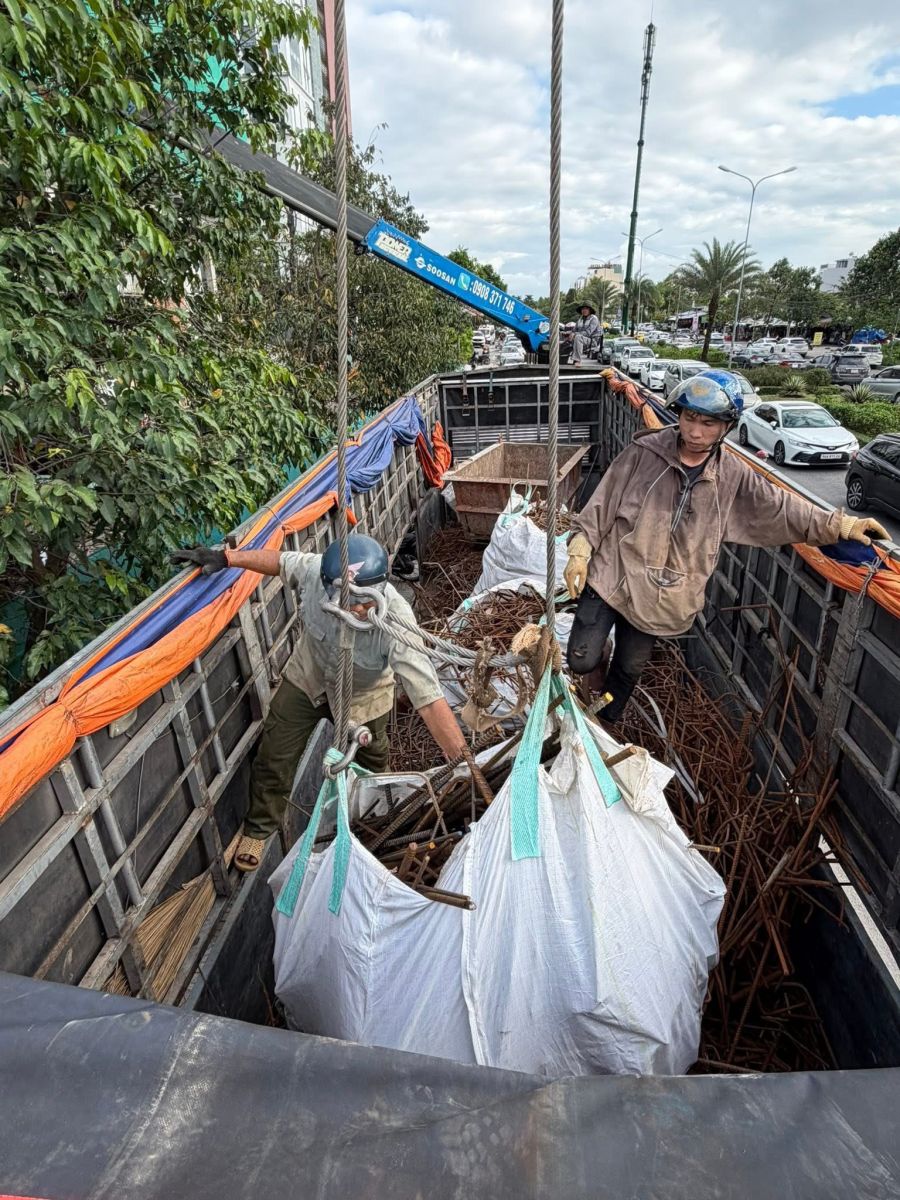 Thu mua sắt công trình giá cao