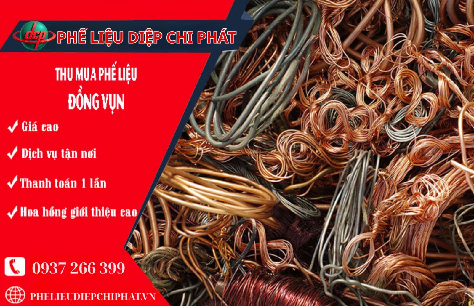 Thu mua phế liệu đồng gia cao tại Đắk Lắk